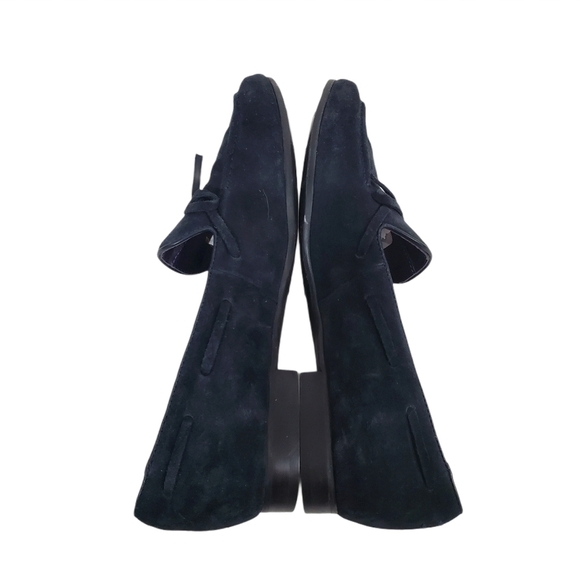 VanELI Navy Blue Suede Moccasin Loafers EUC - Picture 4 of 8